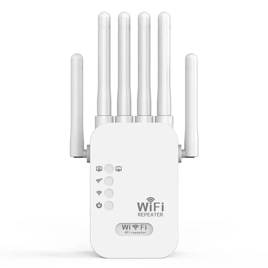 2.4GHz 5GHz WiFi Repeater 1200Mbps 6 Antennas Wireless Repetidor Wi-Fi Extender 802.11N Long Range Signal Booster Amplifier